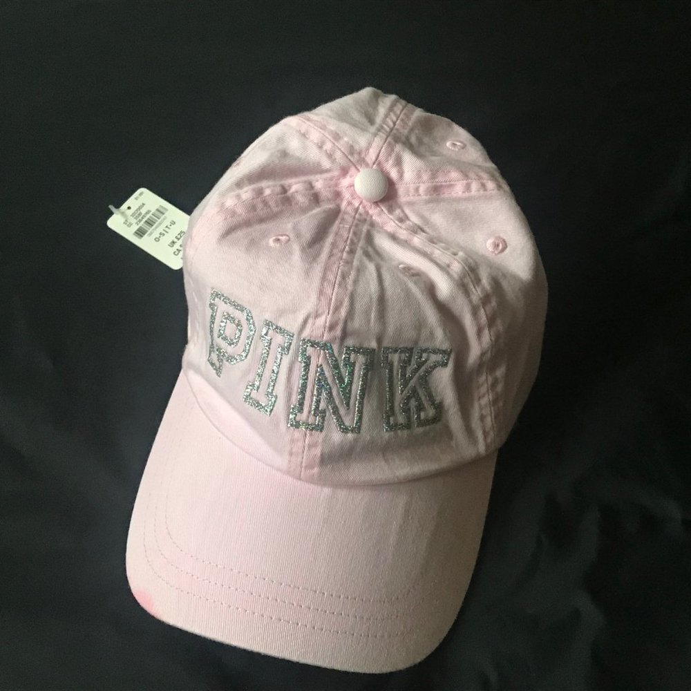 Pink VS Ball cap.  NWT Victoria's Secret pink hat